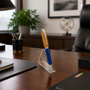 Blue and Gold Laker Pen