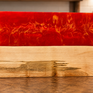 Handmade Fire Epoxy Charcuterie Board | Fire Epoxy Serving Board | Custom Resin | Wedding & Housewarming Gift